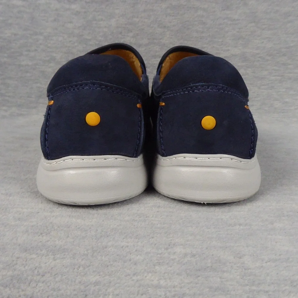 Samuel Hubbard Featherlight Olema Loafers Mens 9 M Blue Leather Slip On Shoes